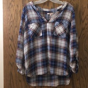 Skies Are Blue Blouse